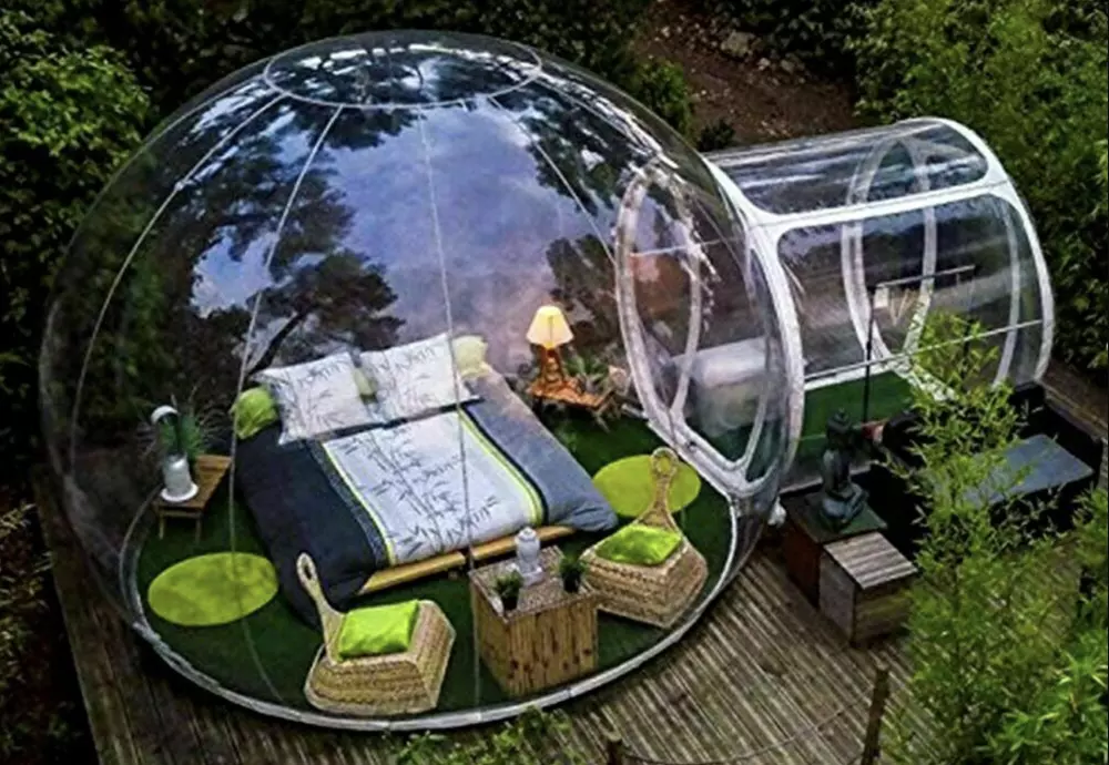 bubble tree bubble tent