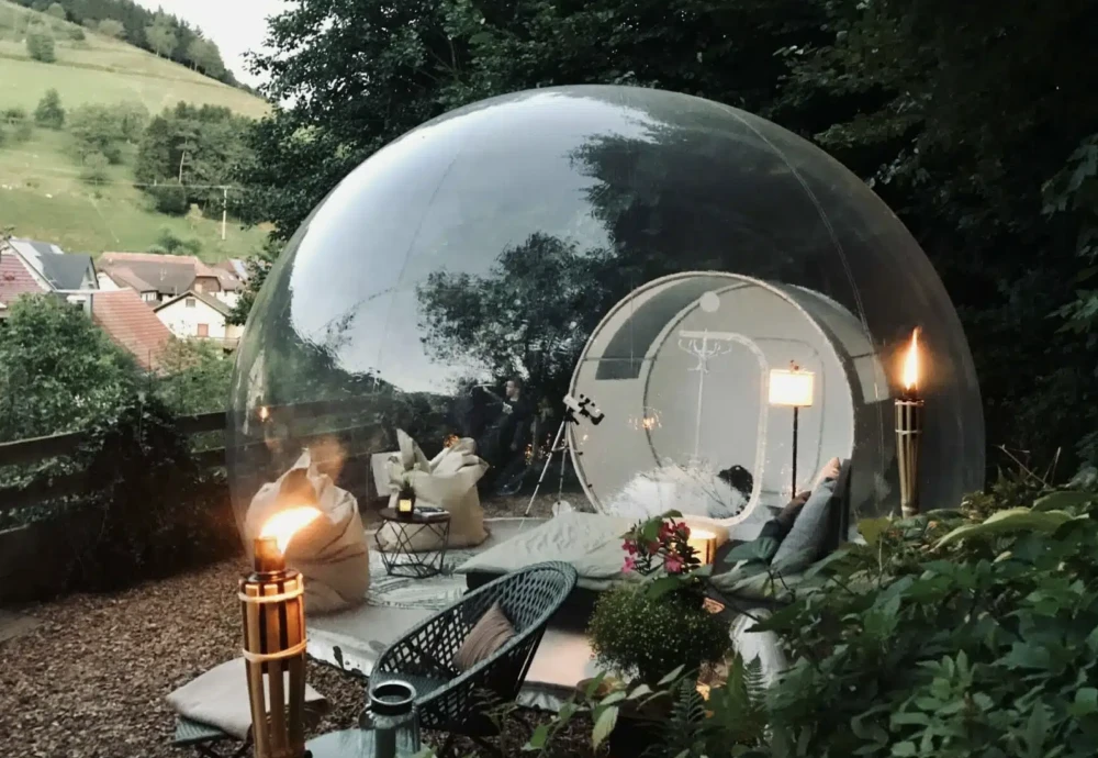 outdoor tent bubble